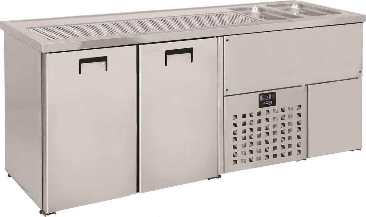 Professionele Bierkoeler 2 Deuren 2R | Combisteel | 7489.5320 | Horeca