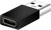 Doodadeals USB C 3.1 female naar USB A 3.0 opzetstuk | Zwart