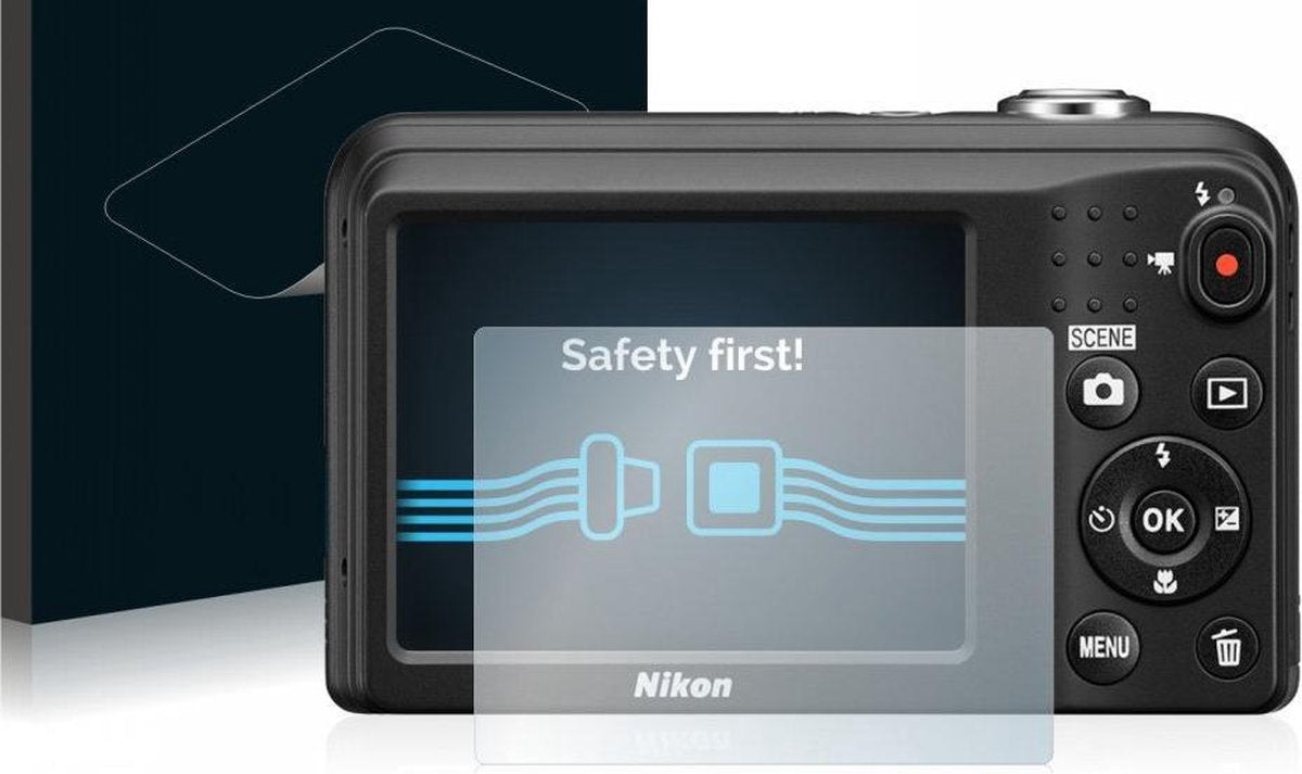 uwcamera® - Nikon Coolpix A10 Heldere Screenprotector - type: Ultra-Clear