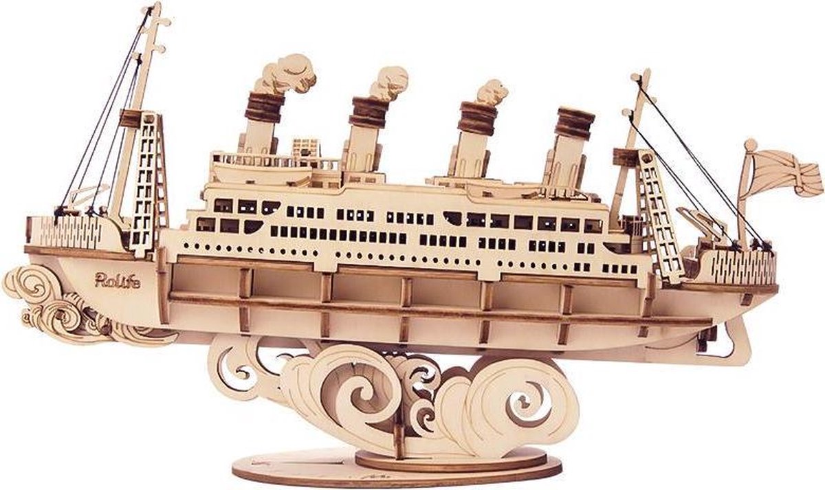 Robotime 3D puzzel modelbouw pakket Cruiseschip TG306