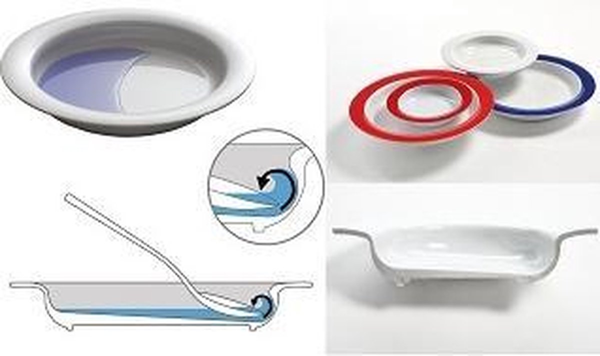 Asymmetrisch bord Melamine Vital 15