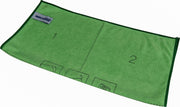 Wecoline Microvezel reinigingsdoek met vouwinstructie Groen 10 stuks