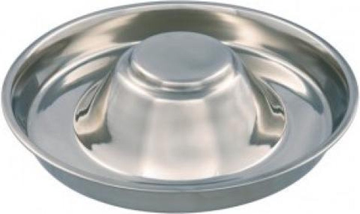 Topmast Honden Voederbak Puppytrog - Voer Ring Hondenfokker - RVS - Doorsnee 38 cm