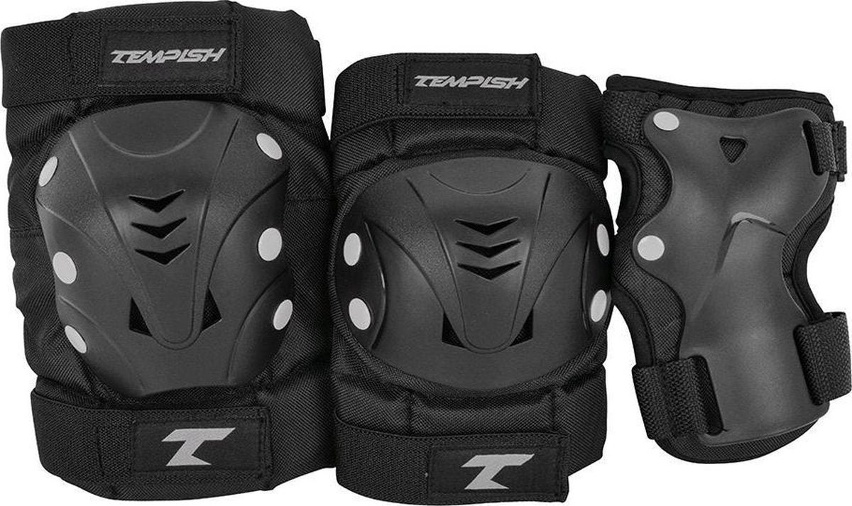 Tempish Taky 3-pack Skate Bescherming Volwassenen - L - Zwart