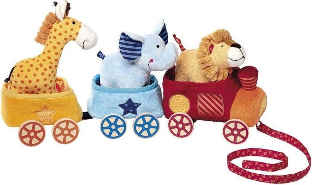 Speelgoed | Plush - Safari Train