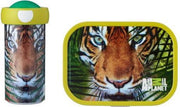 ANIMAL PLANET TIJGER SCHOOL LUNCH SET MEPAL