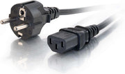 C2G 1 m 16 AWG Europese voedingskabel (IEC320C13 naar CEE7/7)