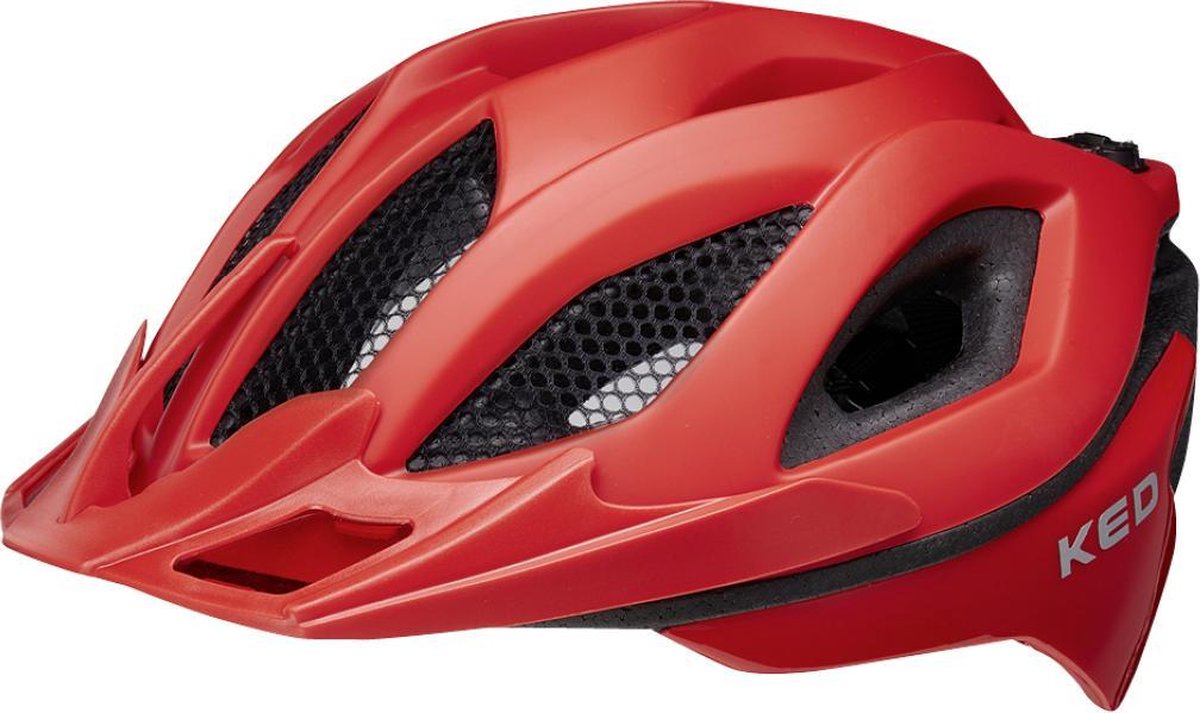 Fietshelm KED Spiri Two L (55-61cm) - fiery red
