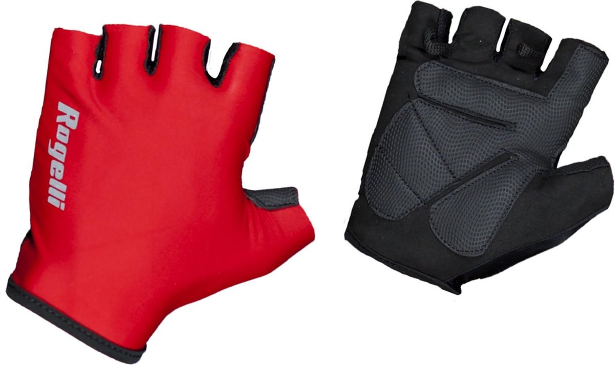 Rogelli Wielerhandschoen Belcher - Rood - Maat L