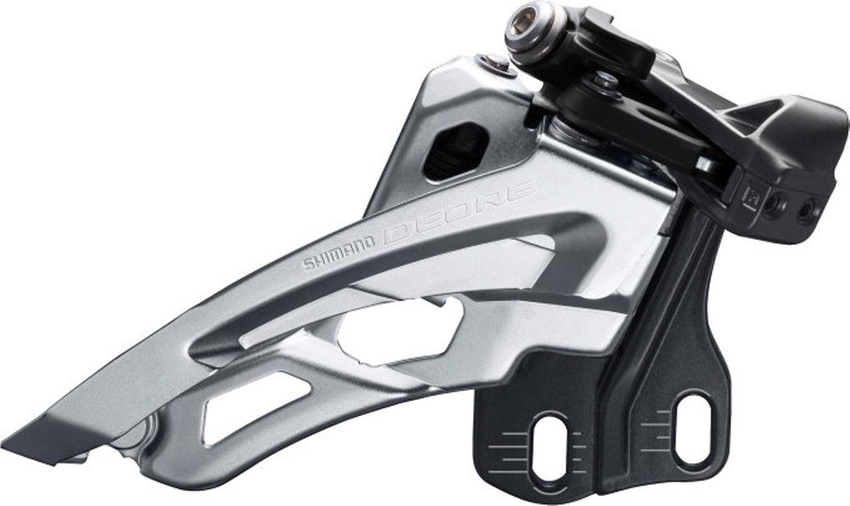 Voorderailleur Shimano Deore FC-M6000 3x10 speed - side swing - directe montage laag - 40-42T - zwart