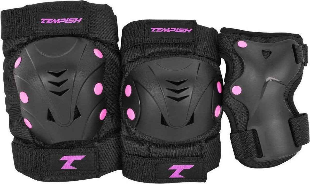 Tempish Taky 3-pack Skate Bescherming Volwassenen - S - Roze