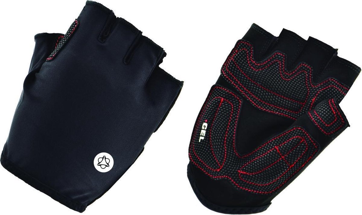 AGU Gel Handschoenen Essential Unisex Fietshandschoenen - Maat S - zwart
