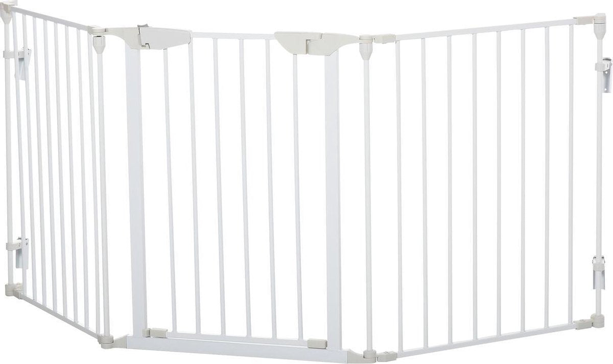 Hondenhek - Dog barrier - Hondendeur - Voor deuropening - Traphekje - 180L x 3W x 74