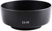 Zonnekap ES-62 voor Canon EF 50mm f/1.8 II met 52mm filtermaat