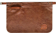 Xapron luxe leren sloof New York - kleur Cognac (cognac)