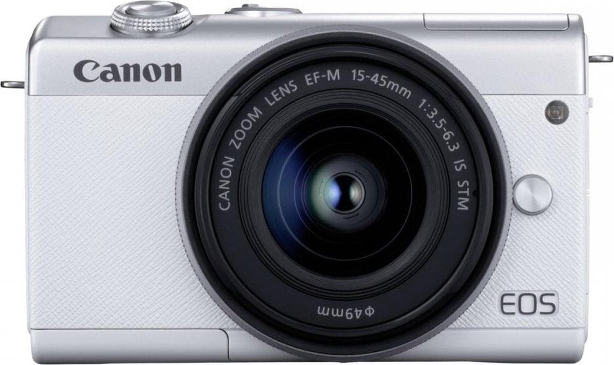 Canon EOS M200 + 15-45mm - Wit