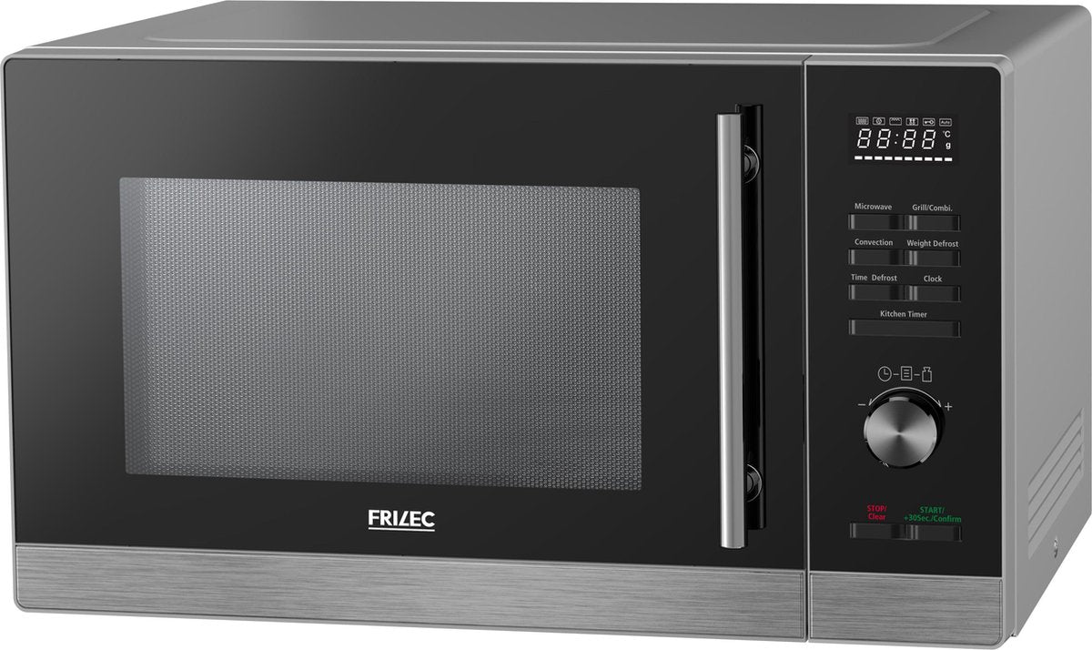 Frilec LMWAC9034DB - Vrijstaande magnetron - RVS/Zwart