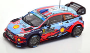 Hyundai i20 WRC NEUVILLE/GILSOUL RALLY MONTE CARLO 2019 - Ixo modelauto 1:24