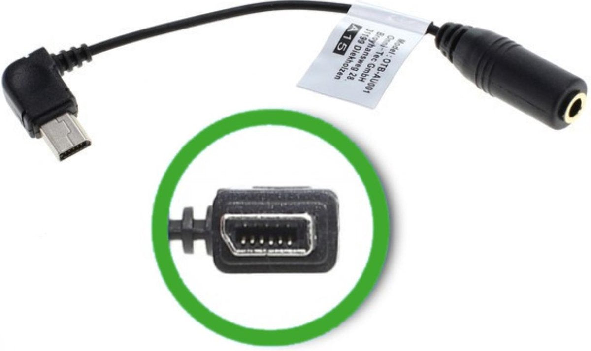 Audio Kabel 11pin ExtUSB naar 3