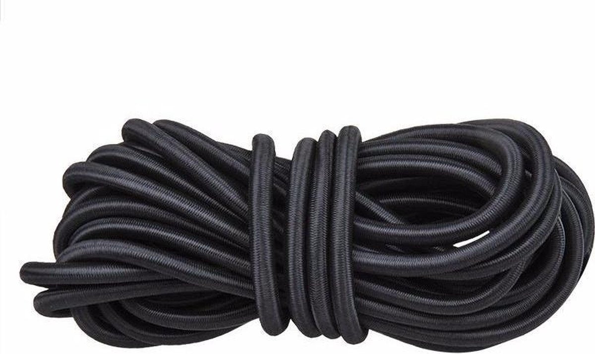 3x Aanhangernet elastiek 10 meter - aanhanger net koord