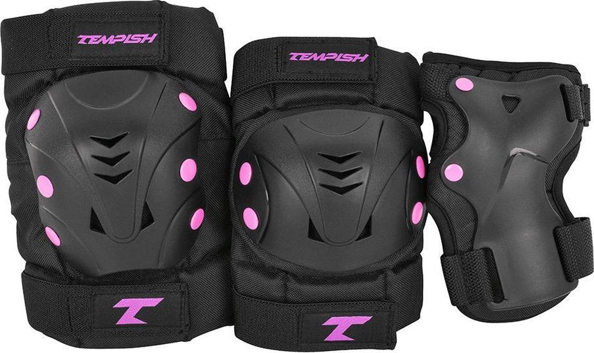 Tempish Beschermset Dames TAKY 3-PACK - Zwart/Roze M