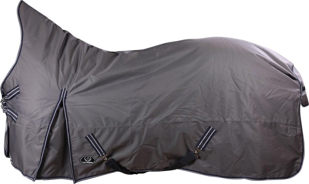 Horsegear Deken  High Neck Coperta 200gr - Dark Grey-blue - 215 Cm