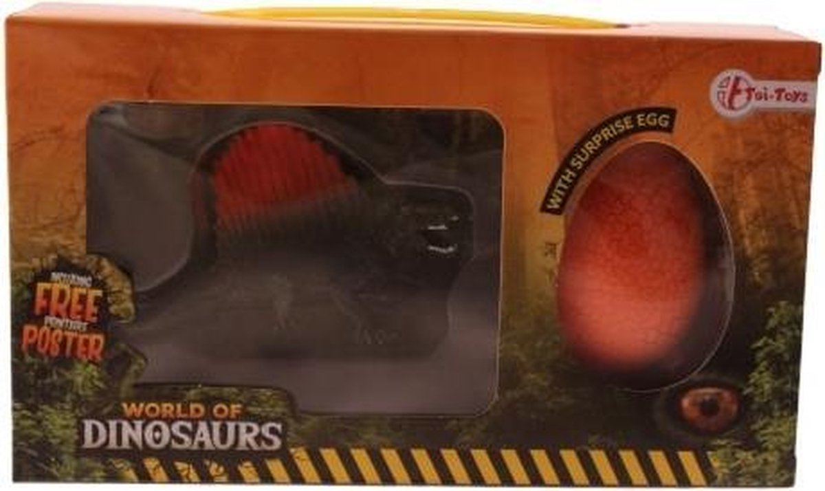 World Of Dinosaurs Verrassingsei Iguanodon Junior 21 X 12 Cm 3-delig