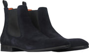 Santoni InstapSchoen Blauw  - Maat 42.5 - Heren - Never out of stock Collectie - Suède