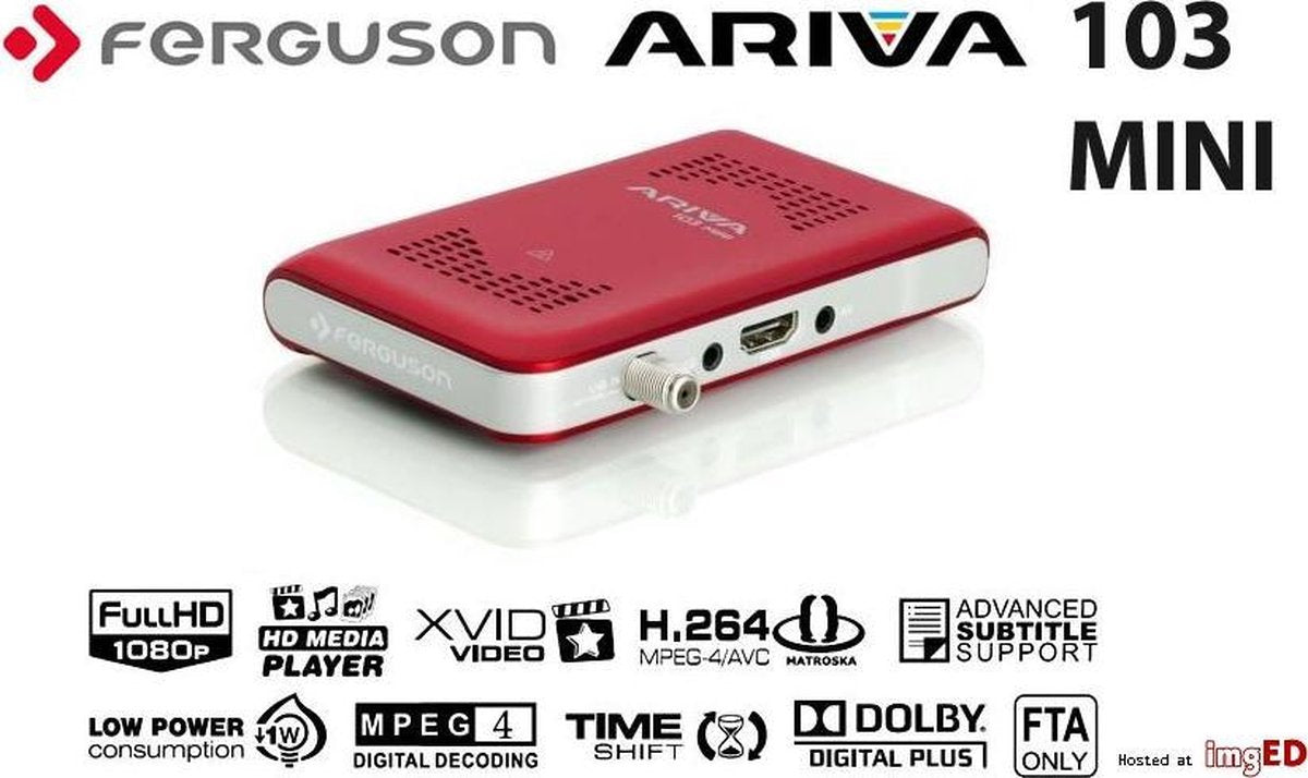 Ariva 103 mini satellietontvanger