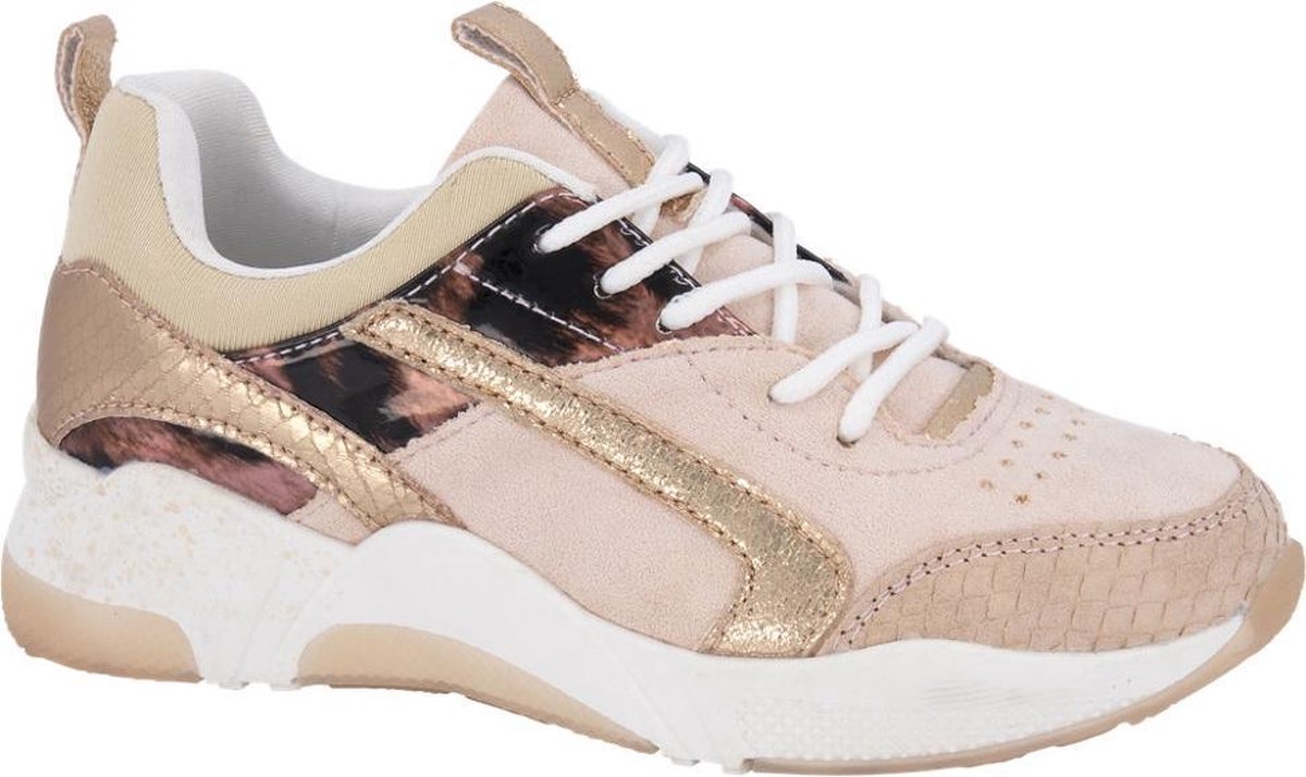 Graceland Kinderen Roze sneaker panterprint - Maat 34