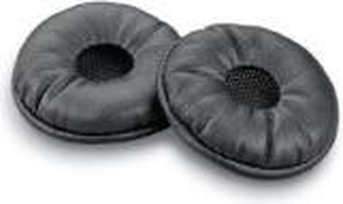 Plantronics 87229-01 Koptelefoonkussentjes Zwart Kunstleer 2 stuk(s)