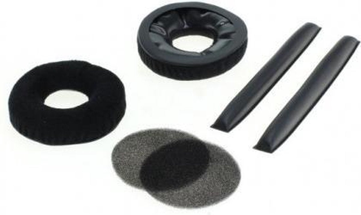 Vervanging velours oorkussen hoofdband voor hoofdtelefoon Sennheiser HD25 / HD25-1 II / PC150 / PC151 / PC155
