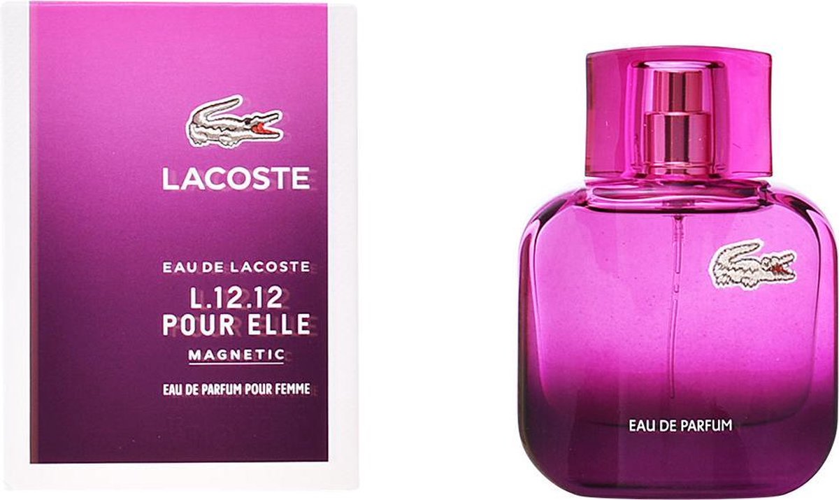 EAU DE LACOSTE L.12.12 POUR ELLE MAGNETIC  45 ml | parfum voor dames aanbieding | parfum femme | geurtjes vrouwen | geur