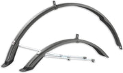 Simpla Spatbordenset Ubiquit 45 28 Inch Grijs/zwart