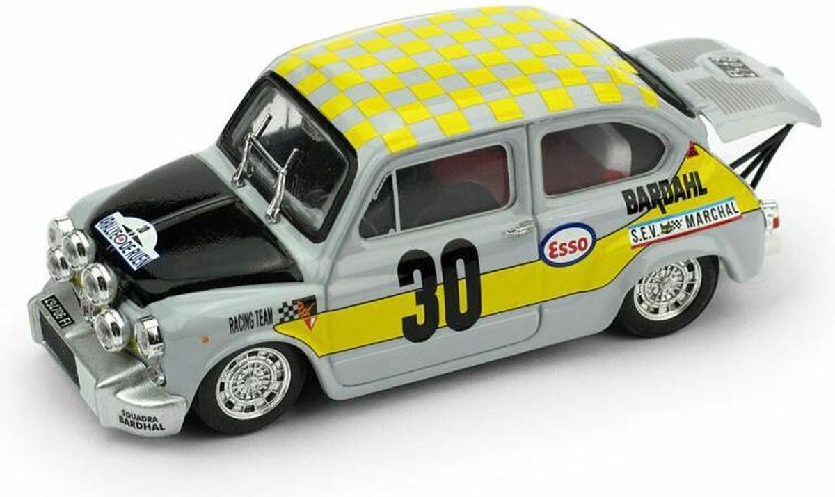 Fiat 600 Abarth #30 Winner Rally de Rouen 1969