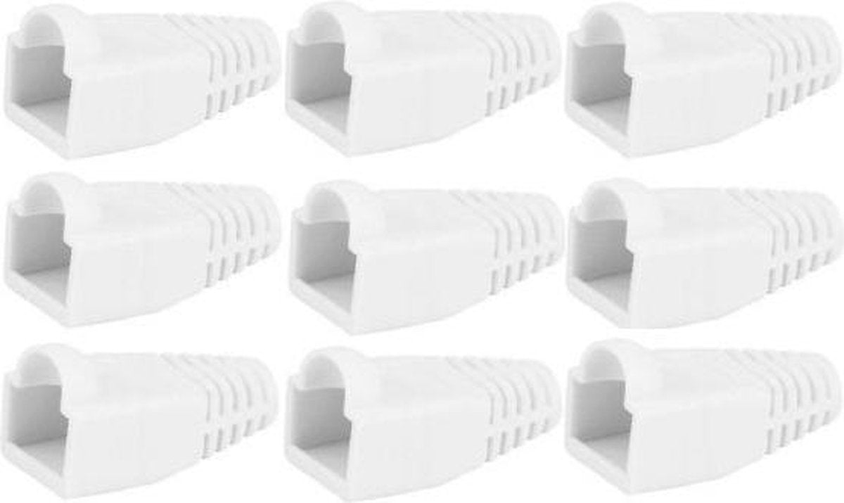 10 Stuks - Ethernet CAT5 CAT6 RJ45 stekker Beschermers Boots