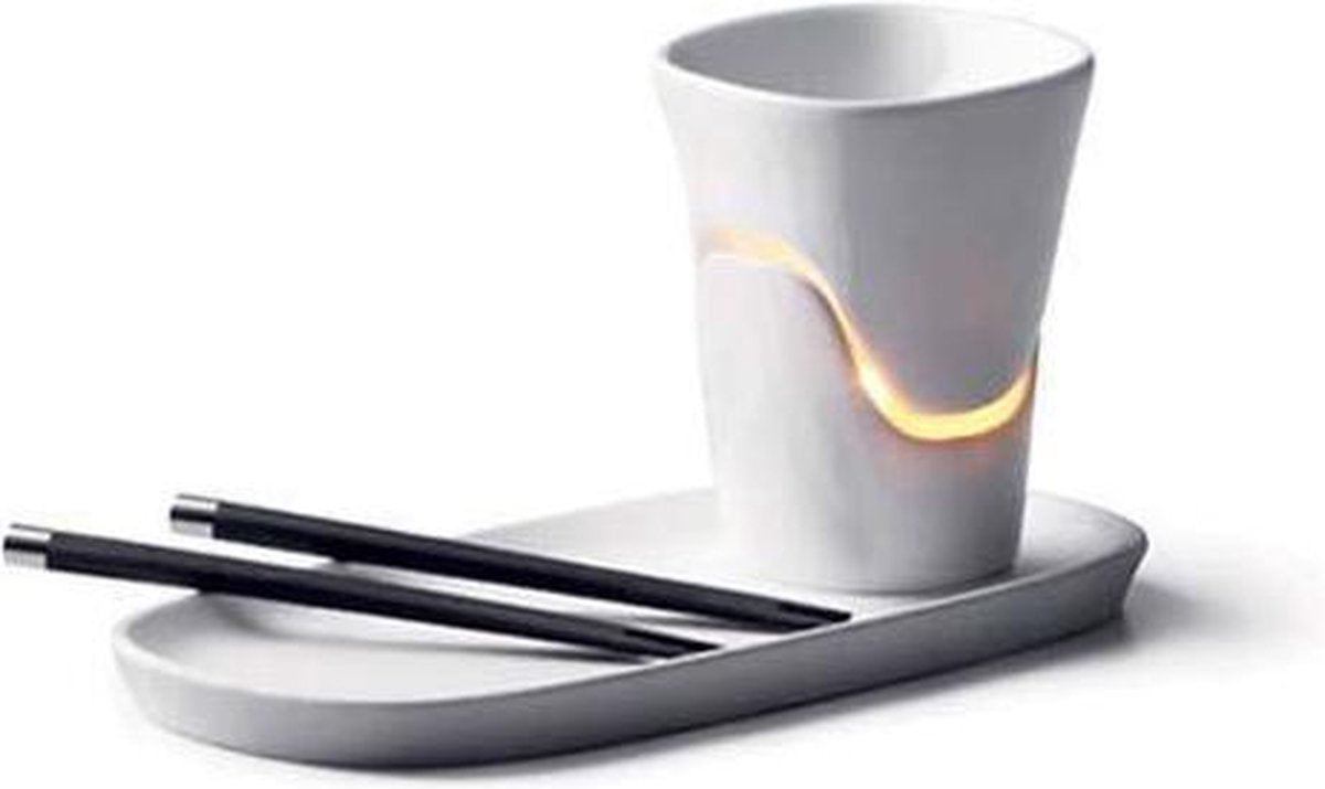 Lekue chocolade fondue inclusief 2 vorken en onderbord