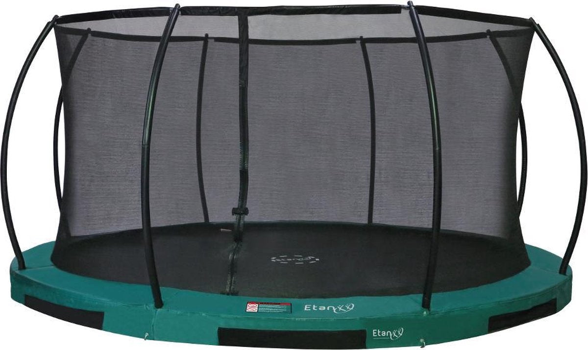 Etan Hi-Flyer Inground Trampoline - 370 cm - Inclusief Veiligheidsnet