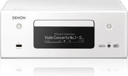 Denon RCD-N11DAB CD Receiver voor Stereo Set - DAB+ Radio - Bluetooth - HEOS Multiroom - Spraakbesturing - Wit