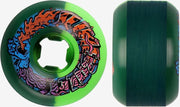 Santa Cruz 56mm Greetings Speed Balls 99A skateboardwielen green black