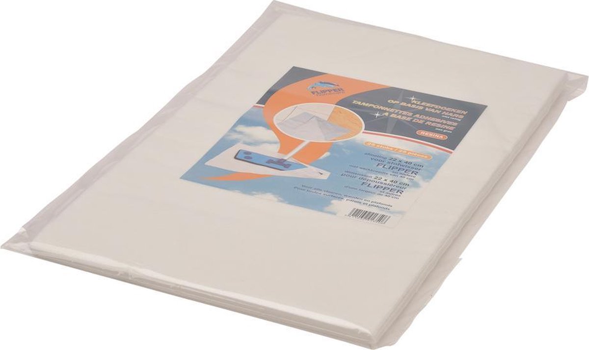 Flipper Resina Stofwisdoekjes - 22 x 40cm - 25 stuks