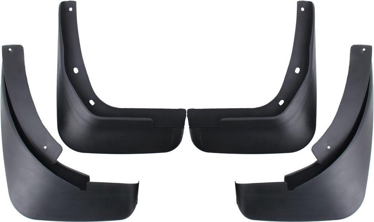 4 STUKS Auto Auto Semi-rigide PVC Spatlappen Spatborden Spatbordbescherming voor A4L