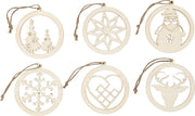 Christmas ornaments. 8 cm. 0.3 cm. 144 pc
