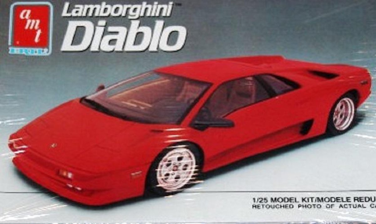 AMT Lamborghini Diablo (modelbouw