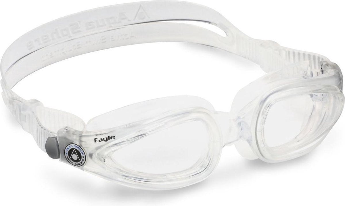 Aqua Sphere Eagle - Zwembril - Volwassenen - Clear Lens - Transparant
