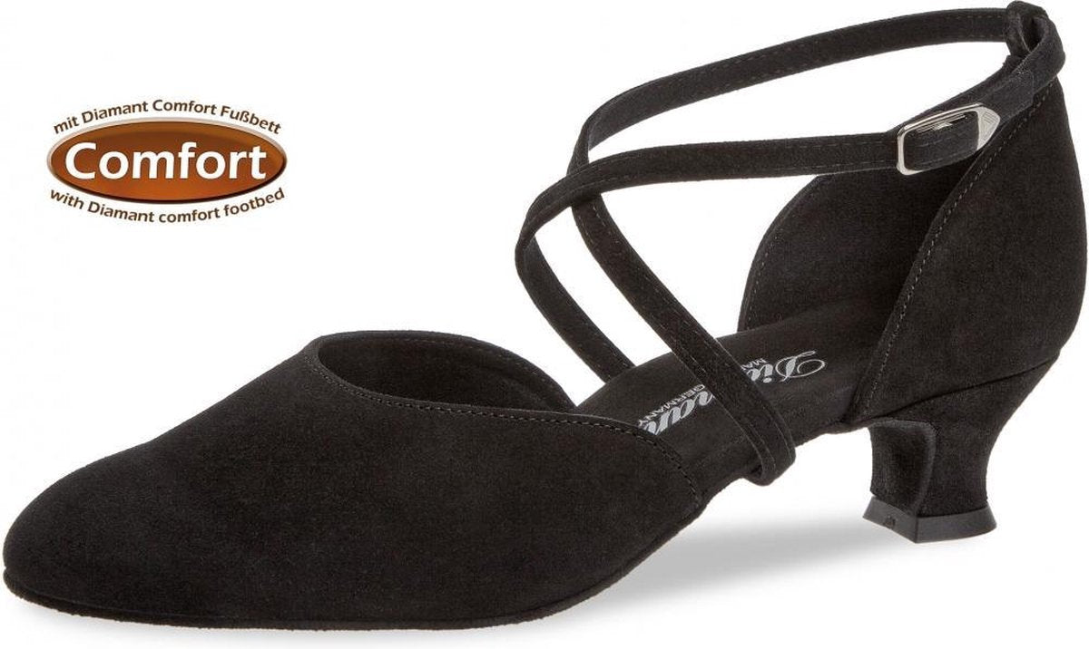 Dames Dansschoenen Brede Voet Diamant 048-112-001– Ballroom
