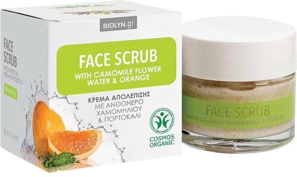 Biologische Gezichtsscrub