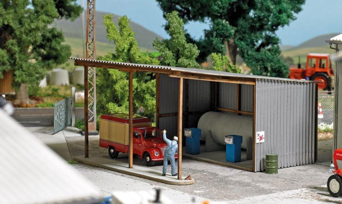Busch - Lpg Tankstelle Tt (5/21) * - BU8766 - modelbouwsets