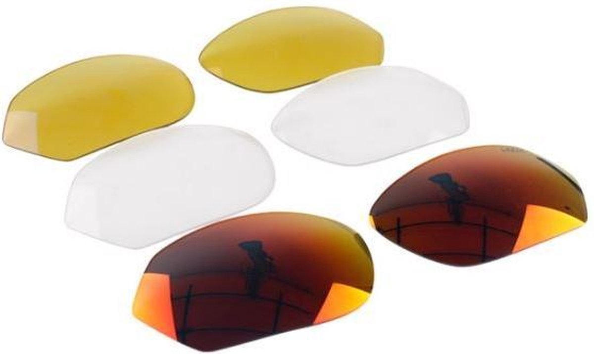 Lazer Lenzenset Ec 1 Rood/geel/transparant