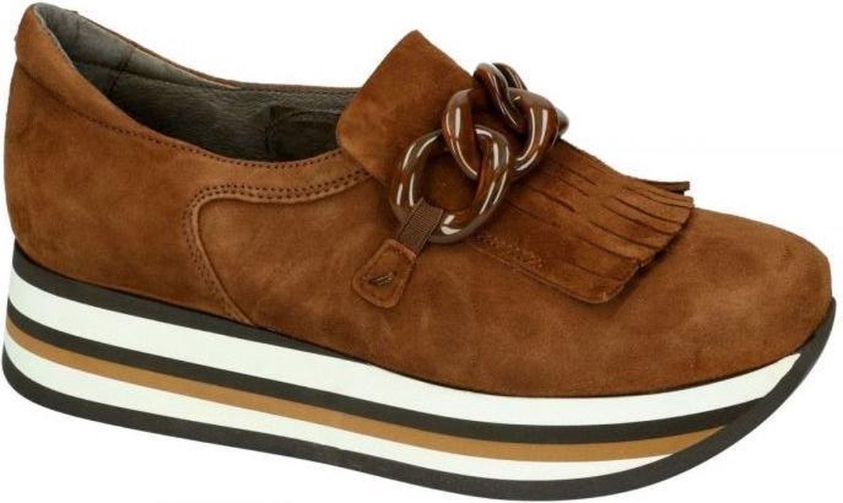 Softwaves -Dames -  bruin - ballerina's & mocassins - maat 39